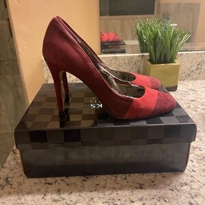 Saks Fifth Avenue Red Heels - FREE With purchase!